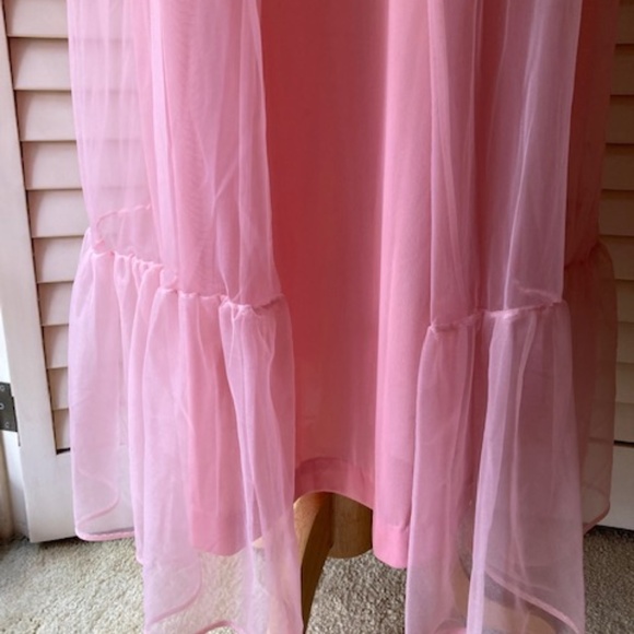 Vintage Movie Star Pink Peignoir Set - Picture 6 of 12